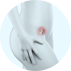 The end of some pregnancy symptoms